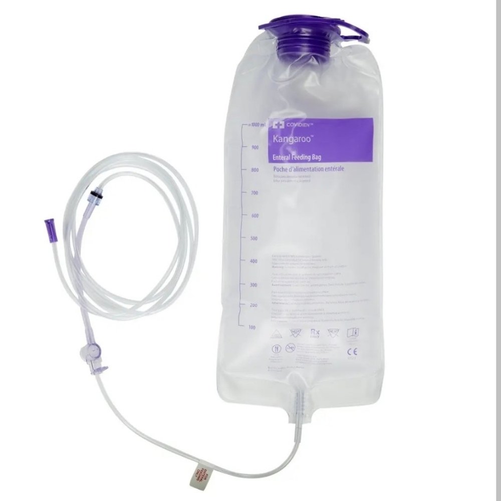 22 pcs kangaroo enteral feeding large bore gravity set without Connector- 702505